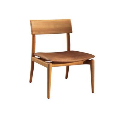 Cadeira Carol com Encosto de Madeira sem Braço