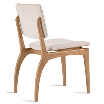 Cadeira Centauro 04 - Encosto madeira estofado (pronta entrega)