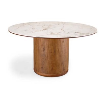 Mesa Eclipse Redonda Tampo Cristal