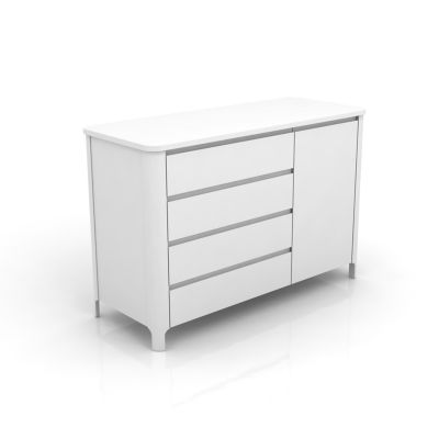 Cômoda Bloom com Gavetas e Porta